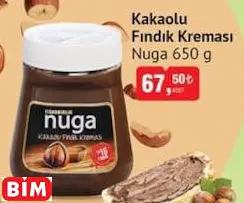 NUGA KAKAOLU FINDIK KREMASI